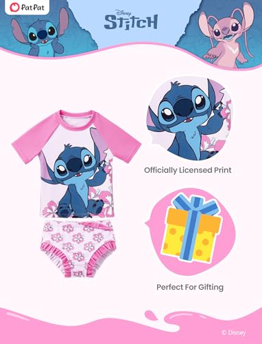Image of Disney Princess Frozen Marvel Elsa Minnie Toddler Girl Swimsuit Tankini Bathing Suit 2 Piece Swimwear UPF 50+ Rashguard