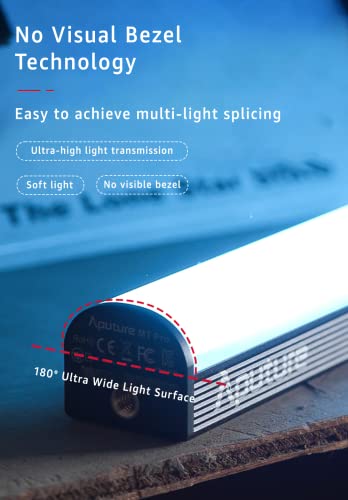 Aputure MT Pro Full Color RGBWW Pixels Mini Stick 30cm 7.5W LED Tube 2000K to 10000K Flow Atmosphere Wave Running Light for Photography Video Live Support APP Control - Image 4