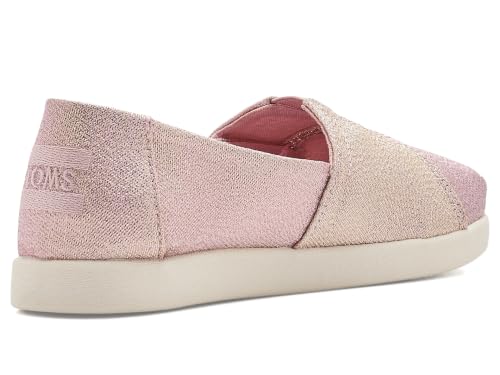 Image of TOMS, Girls, Alpargata (Little Kid /Big Kid), Pink 3, 4.5 Medium, Big Kid