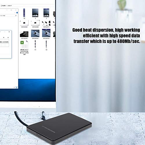 Woyisisi W25q720 2,5-Zoll-USB2.0-SATA-Festplatte (mobil) Box-Fall Festplattengeh?use Freie Schraubenunterst¨¹Tzung 2 TB – Bild 4