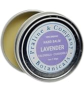 Lavender Hand Balm for Dry Cracked Hands - Organic and Plant Based Ingredients - Handmade with La...