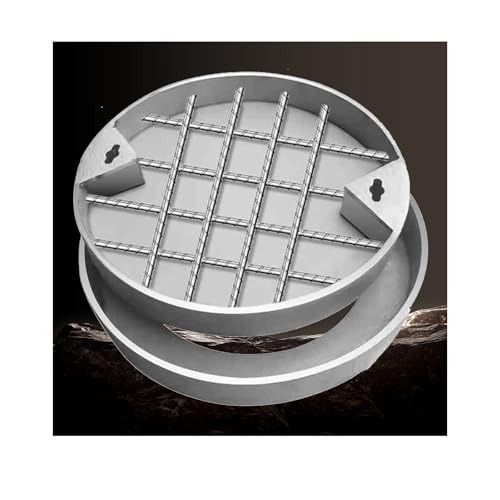 Couvercle de drain rond invisible et affleurant résistant aux intempéries - 2