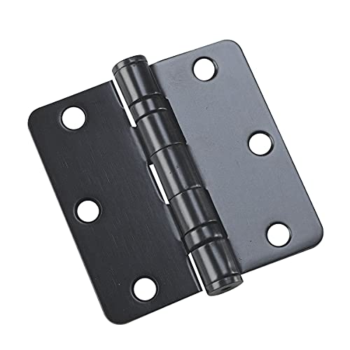 Richelieu Hardware 42821Fbb Onward Full Mortise Ball Bearing Butt Hinge, 3 1/2 In (89 Mm), Black, (2 Pack) #TOP10
