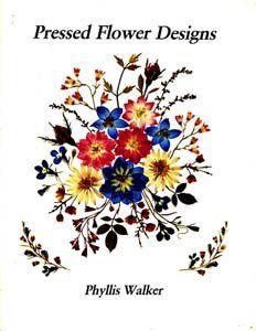 Hardcover Pressed Flower Designs Book