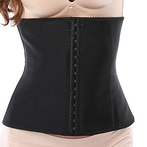 KITCHENNZ 4 Boned Black, XXS Waist Trainer 100 Latex Modeling Strap