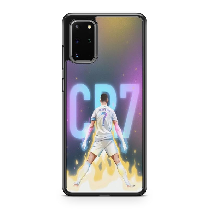 Carcasa compatible con Huawei P Smart 2019 – Cristiano Ronaldo – Maestría Técnica – Sublimación HD – Silicona Negro – Carcas‑en-Lolie