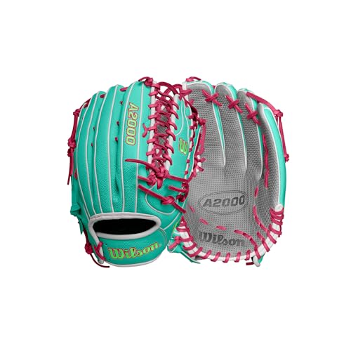 Gants de baseball Outfield 2025 A2000 Wilson pour attraper les balles hautes en l'air