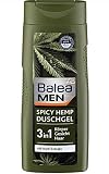 Balea MEN - Duschgel Spicy Hemp 3in 1 Körper, Gesicht, Haar - 1x300ml (vegan)