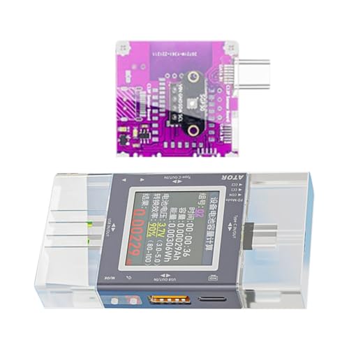 Capteur numérique 2-en-1 avec écran pour tester USB multifonction et courant tension