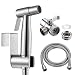 Faucet Bidet Sprayer for Toilet - with Faucet Splitter, 59 inch Hose and Hook up, Sink for Kitchen or Bathroom