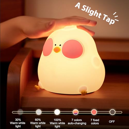 Lámpara de Mesa de Noche Pollito RGB Recargable miniatura 2
