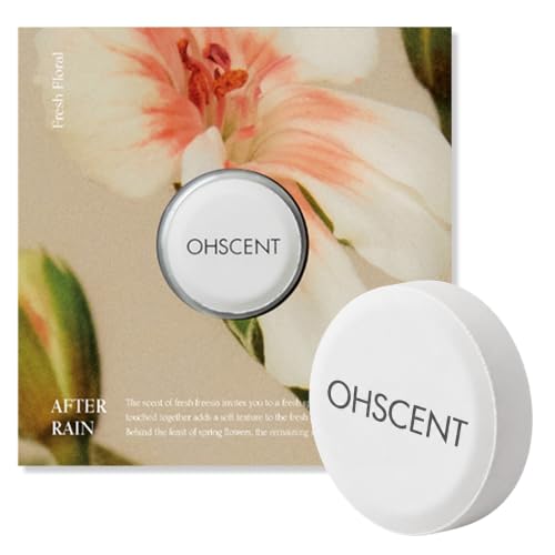 OHSCENT Car Air Freshener Refill Capsule, Subtle Solid Car Diffuser Refill(After rain)