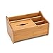 Produktbild CKH Bambus Fernbedienung Aufbewahrungsbox Kreative Aufbewahrungsbox Büro Schreibtisch Finishing Tissue Box Wohnzimmer Couchtisch Schutt