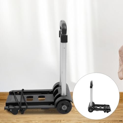Carretilla Plegable Multifuncional Compacta para Equipaje miniatura 5