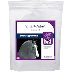 SmartEquine SmartCalm Pellets Horse Calming Supplement | No Added Sugar or Herbs | Equine Supplement | 56 Servings | 7.5 lb Bag