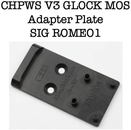 CHPWS SIG ROMEO1 to GLOCK MOS Adapter Plate V3