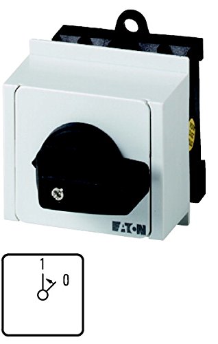Interrupteur de contact 20A Eaton rotatif à maintien 90 degrés 3 pôles montage encastré
