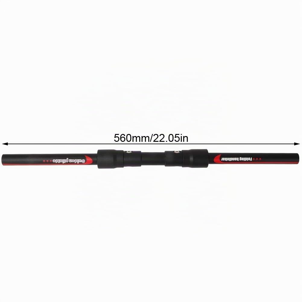 MAGT Pliable Guidon Guidon De Vélo Accessoire De Remplacement pour Bicyclette DIY De Dégagement Rapide Pliable De Dégagement pour Vélo De Montagne