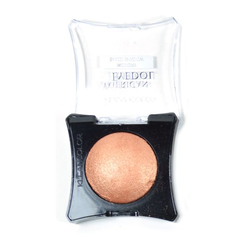 1 Kleancolor American Eyedol SES11-Glitter_Copper Wet Dry Baked Eyeshadow + Free ZipBag