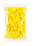 100pcs/Lot Yellow Honeycomb Shaped Eyelash Extension Glue Holders Grafting Lashes Glue Delay Cup