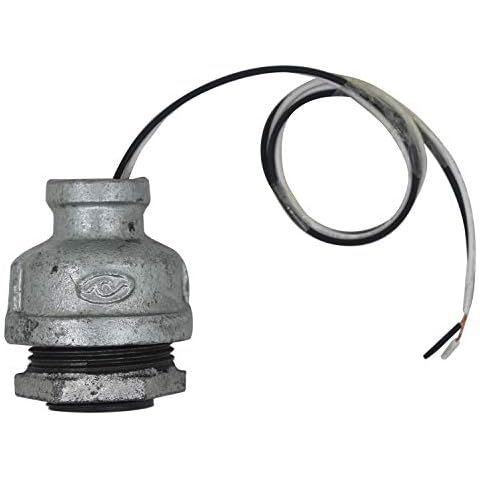 Industrial lamp Holder for Industrial Steampunk Ceiling Light Vintage Pipe Wall Light 1/2 3/4 1 1-1/4 1-1/2 inch (2 Way Straight,1 inch) Cover