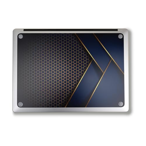 Image of Laptop Skin Compatible with Alienware M18 R2 (2024) - Modern Hex - Premium 3M Vinyl Protective Wrap Decal Cover - Easy to Apply | Crafted in The USA by MightySkins