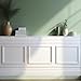 3 Set Peel and Stick Wall Molding Kit, Premade Self Adhesive Wainscoting Panels,Ready to Assemble Accent Molding Trim for Interior Wall Moulding Decor (24x32in)