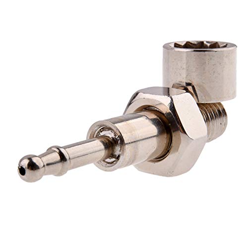 The Khan Outdoor & Lifestyle Company Petite Pipe à Tabac en Alliage de Zinc, Forme de vis en Look Industriel/Look Steampunk, démontable, Couleur: argenté, Mod. 1747-01