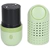 Fruit and Vegetable Washing Machine, Portable Wireless Vegetable Cleaner Device, USB Rechargeable Food Purifier for Rice Food Vegetable Meat (Green)