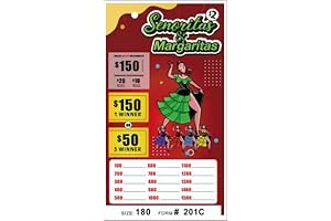 Senorita & Margarita Tip Boards / Pull Tabs