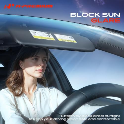 A-Premium Left Driver Side Sun Visor Compatible with Nissan 370Z 2009-2020 by A-Premium - Used condition - Image 4