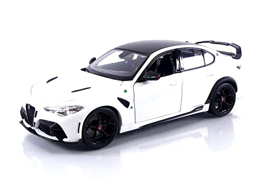 Età consigliata 14+ Burago, Alfa Romeo Giulia GTAm 2020 White - 1:18