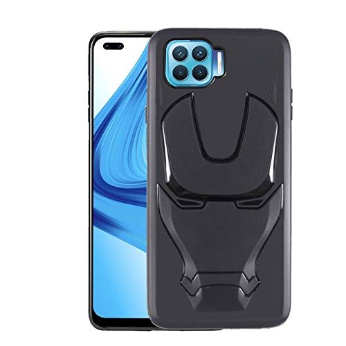 VIDO 3D Iron Man Avengers Back Case Cover | 360 Degree Protection | Shock Proof | Screen & Camera Protection | Soft Silicon Rubberised Back Cover for Oppo F17 Pro (B08Y752WRH) Amazon Price History, Amazon Price Tracker