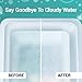 Bio Ouster 3in1 Weekly Cold Plunge Water Treatment - Cleaner, Clarifier, and Softener for Cold Plunge and Ice Bath - Water Stabilizer for Fresh, Crystal Clear Water - Made in USA (32oz)