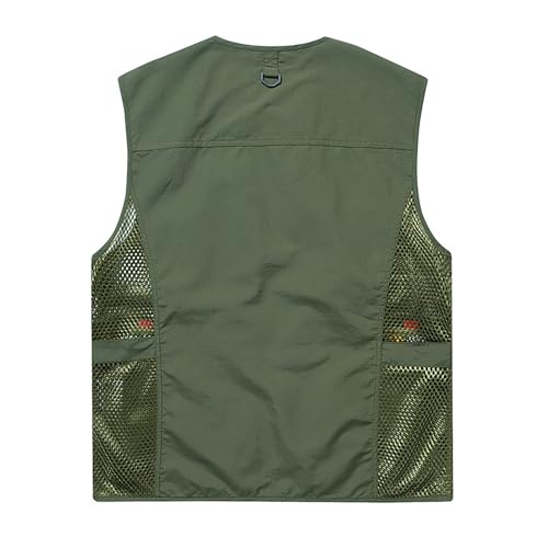 Chaleco de malla para mujer y hombre chaqueta ligera de verano 3