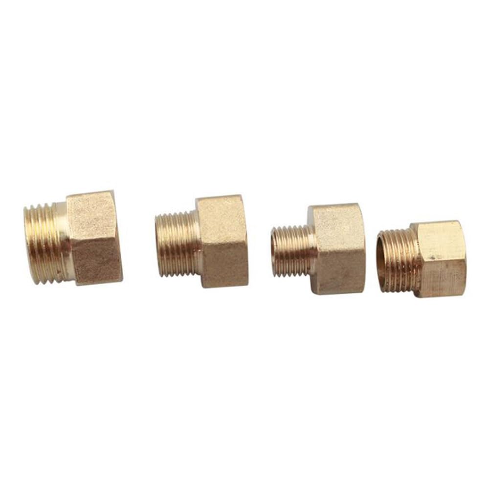 Adattatore per raccordo tubo in ottone con filettatura femmina-maschio da 1/4" a 3/4" BSP M14 M16 M20 M22 M24 M27 1/4" 1/2" 3/4" BSP