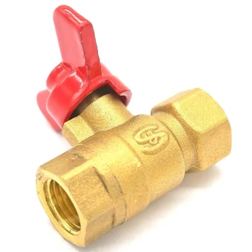 Válvula de bola de latón para eliminar fugas de agua y reparar tuberías con rosca de 1/2 2