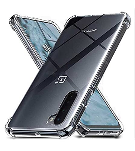 Image of Soft Flexible Silicone Back Cover Compatible with OnePlus Nord CE 5G, Transparent Case