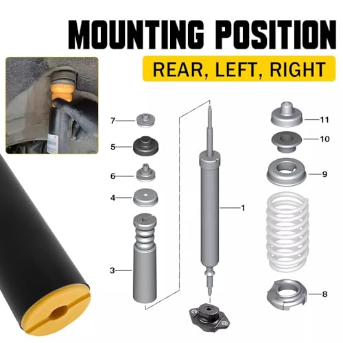 Kit de montage d'amortisseur pour supprimer les bruits de suspension E90 E82