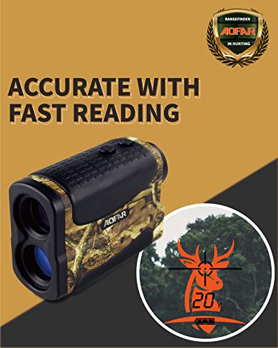 Aofar HX-700N Hunting Range Finder 700 Yards Waterproof Archery Rangefinder thumb #3