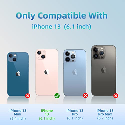 Coque iPhone 13 rouge anti-rayures pour éviter la casse de l'appareil photo