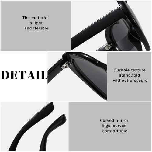 Heart Shaped Sunglasses, Bachelorette Party Cool Sunglasses 4 Pack, Colorful Plastic Funky Sunglasses Party Favors3