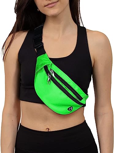 Image of Fanny Packs for Men and Women, Water-Repellent Sports Waist Pack Bag for Travel Hiking Running Hands-free