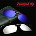 DAUCO Gafas de Sol Polarizadas Clip Lentes de Espejo de Hombre Mujer...