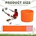 PATIKIL Soccer Captain Armband, 11 Pcs Captain Arm Bands for Soccer Elastic Captain Arm Band Sports Captain Armbands for Youth Adult Football Team Training Orange