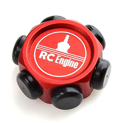 OS Methanol Spark Plug N3 N4 Glow Plug Fire Head Universal Storage Protector for HSP 1/10 RC Car RTX AXIAL REVO HPI - (Color: 1PCS Red)