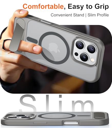 Funda iPhone 16 Pro a prueba de golpes delgada compatible con imanes MagSafe 7
