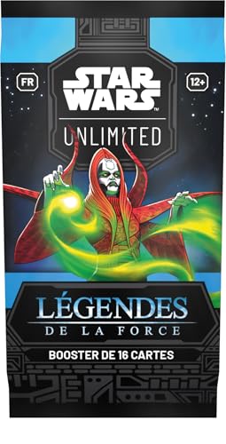 Lot de 16 cartes boosters Star Wars Unlimited : Légendes de la Force - vue 4