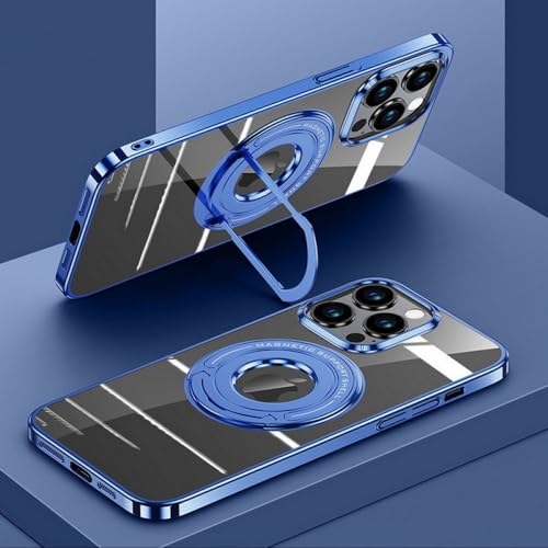 Placage de luxe pare-chocs antichoc pour coque iPhone 14 Pro Max transparente et mince