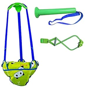 Deurtrui en uitsmijter Baby Deuropening Bouncy Seat Swing Jump Up Seat Oefenset met deurklem Verstelbare riem voor baby…